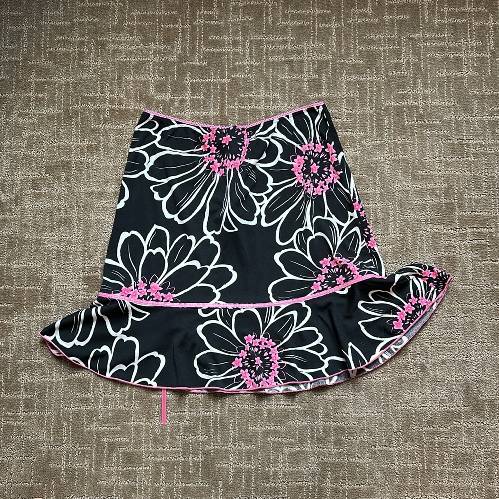 NWT Vintage Floral Mini Skirt - Picture 4 of 4